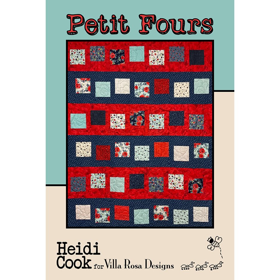 Petit Fours Quilt Pattern - Villa Rosa Designs from Fort Worth Fabric Studio