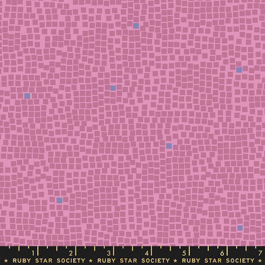 Pixel Dot Tile Lupine - Ruby Star Society from Fort Worth Fabric Studio