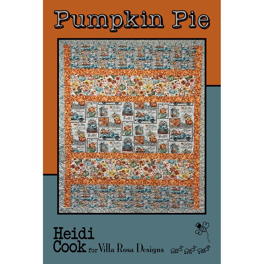Pumpkin Pie Quilt Pattern - Villa Rosa Designs from Fort Worth Fabric Studio