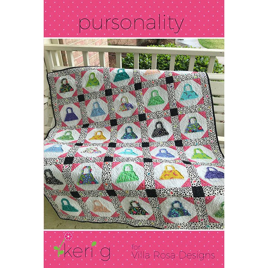 Pursonality Quilt Pattern PDF Download - Villa Rosa Designs from Fort Worth Fabric Studio
