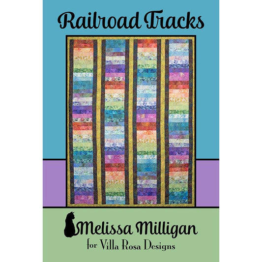 Railroad Tracks Quilt Pattern PDF Download - Villa Rosa Designs from Fort Worth Fabric Studio