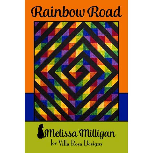 Rainbow Road Quilt Pattern PDF Download - Villa Rosa Designs from Fort Worth Fabric Studio