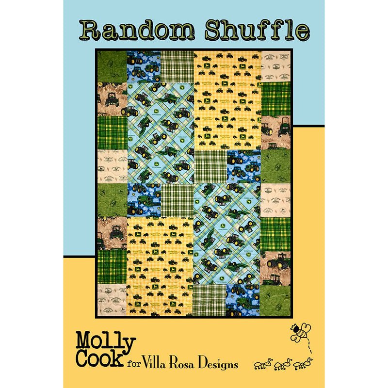 Random Shuffle Quilt Pattern PDF Download - Villa Rosa Designs from Fort Worth Fabric Studio