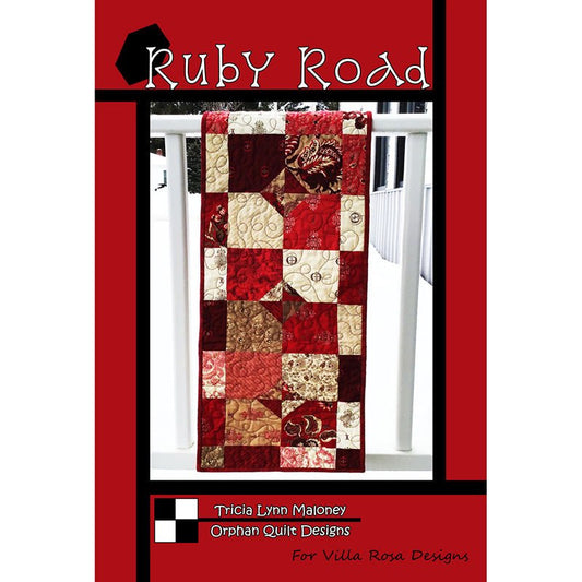 Ruby Road Quilt Pattern - Villa Rosa Designs from Fort Worth Fabric Studio