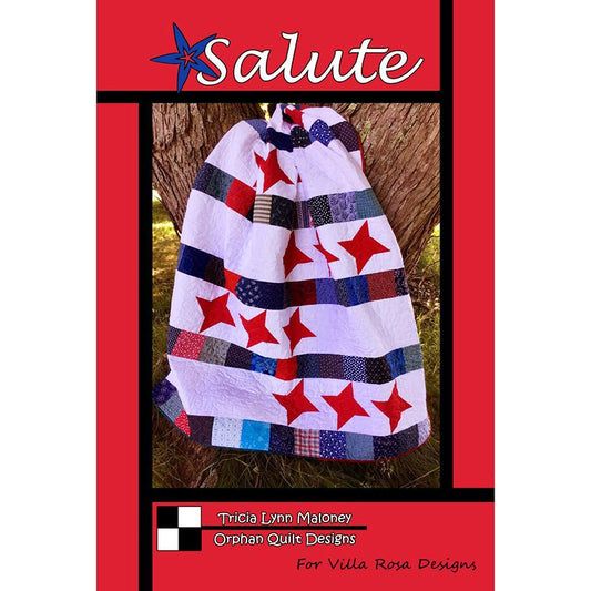 Salute Quilt Pattern Pattern by Villa Rosa Designs