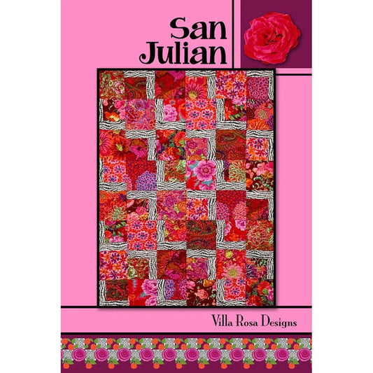 San Julian Quilt Pattern - Villa Rosa Designs from Fort Worth Fabric Studio