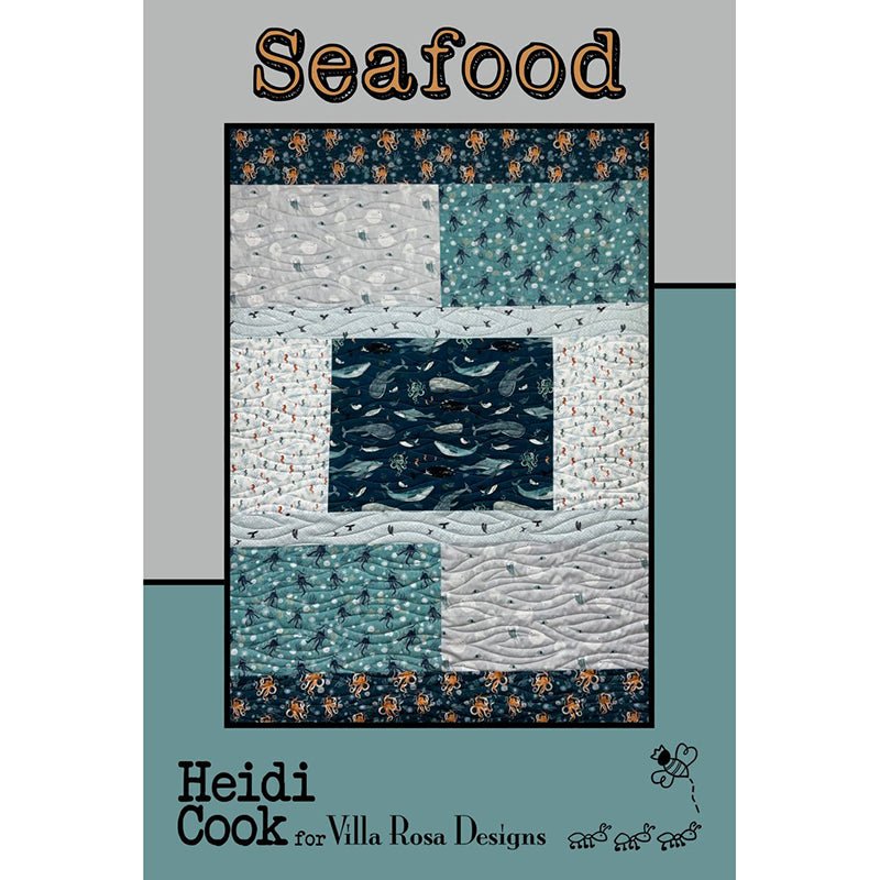 Seafood Quilt Pattern PDF Download - Villa Rosa Designs from Fort Worth Fabric Studio