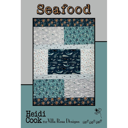 Seafood Quilt Pattern PDF Download - Villa Rosa Designs from Fort Worth Fabric Studio