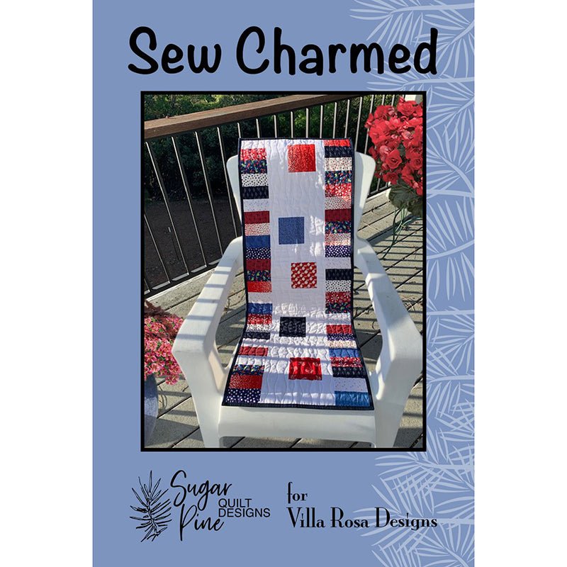 Sew Charmed Table Runner Pattern PDF Download - Villa Rosa Designs from Fort Worth Fabric Studio