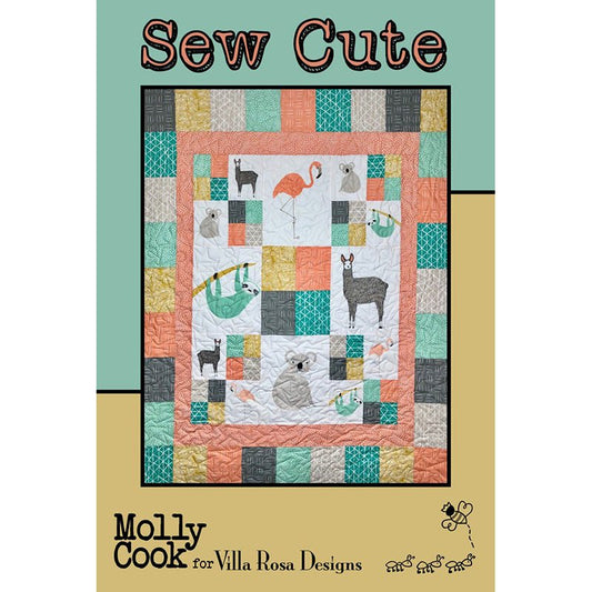 Sew Cute Quilt Pattern PDF Download - Villa Rosa Designs from Fort Worth Fabric Studio