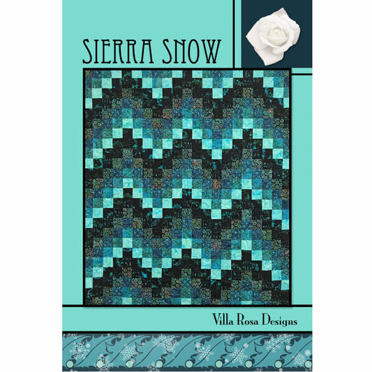 Sierra Snow Quilt Pattern PDF Download - Villa Rosa Designs from Fort Worth Fabric Studio