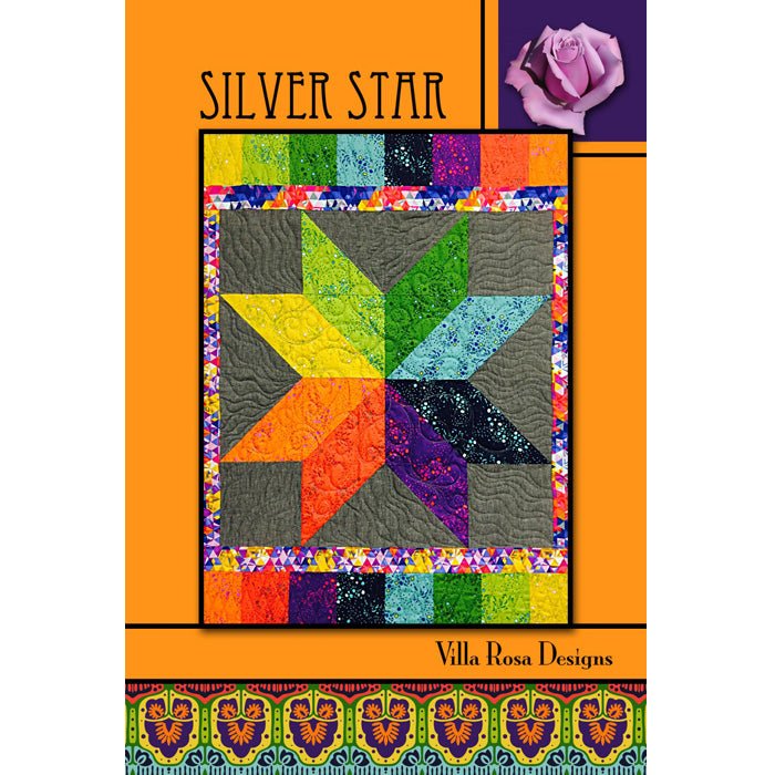 Silver Star Quilt Pattern Pattern by Villa Rosa Designs