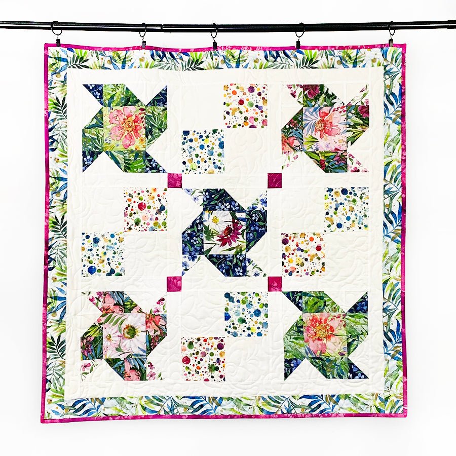 Simply Spring Quilt Pattern PDF Download Pattern PDF by Fort Worth Fabric Studio