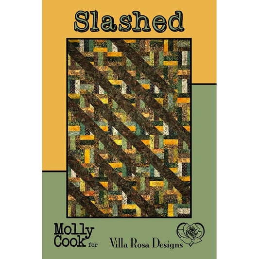 Slashed Quilt Pattern PDF Download - Villa Rosa Designs from Fort Worth Fabric Studio