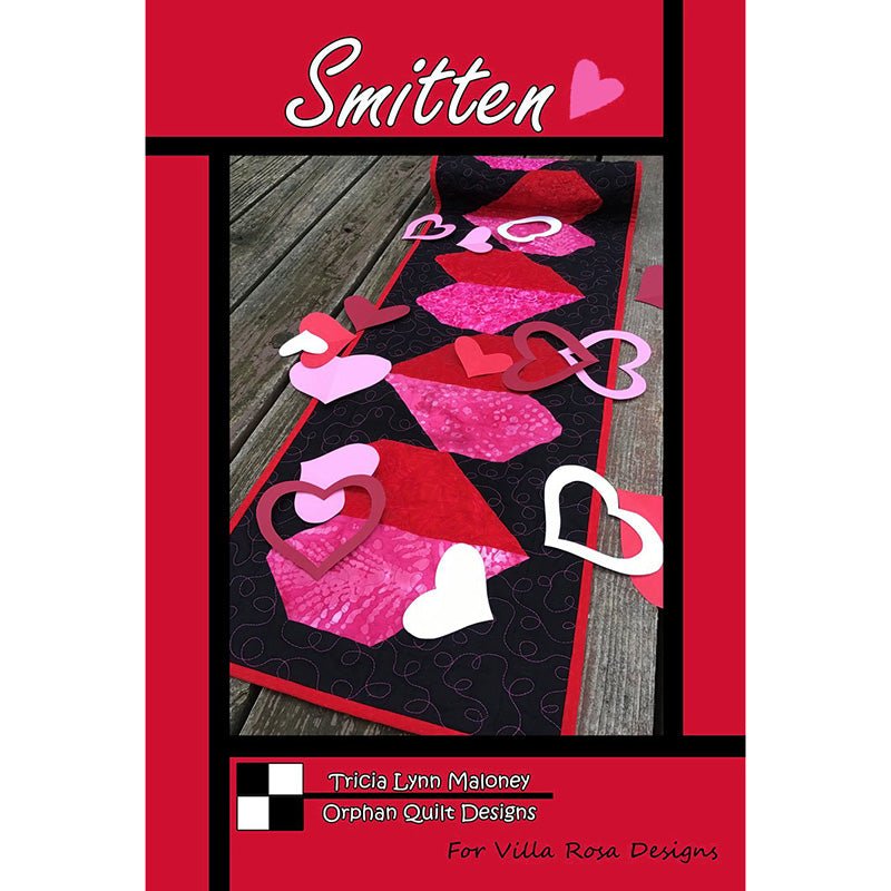 Smitten Table Runner Pattern - Villa Rosa Designs from Fort Worth Fabric Studio