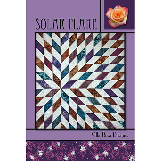 Solar Flare Quilt Pattern PDF Download - Villa Rosa Designs from Fort Worth Fabric Studio