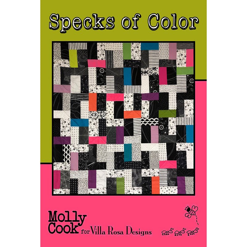 Specks of Color Quilt Pattern PDF Download - Villa Rosa Designs from Fort Worth Fabric Studio