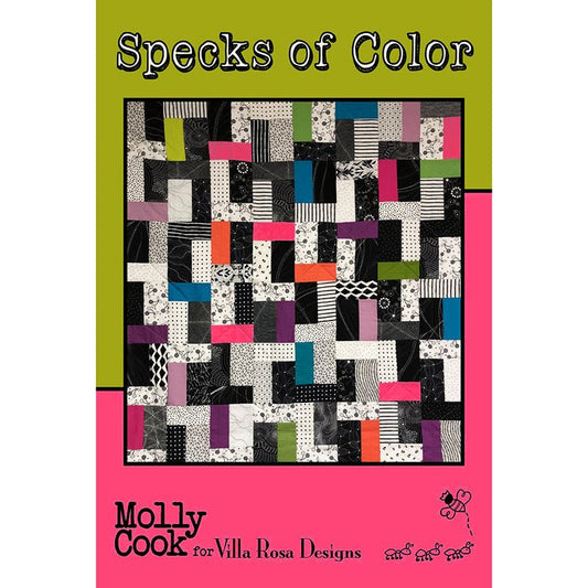 Specks of Color Quilt Pattern PDF Download - Villa Rosa Designs from Fort Worth Fabric Studio