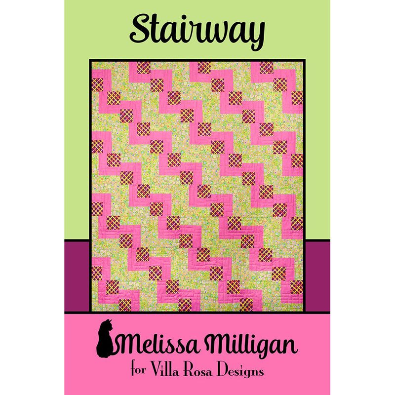 Stairway Quilt Pattern PDF Download - Villa Rosa Designs from Fort Worth Fabric Studio