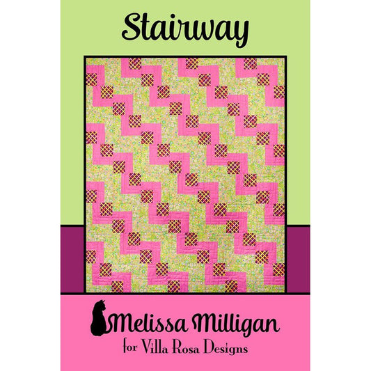 Stairway Quilt Pattern - Villa Rosa Designs from Fort Worth Fabric Studio