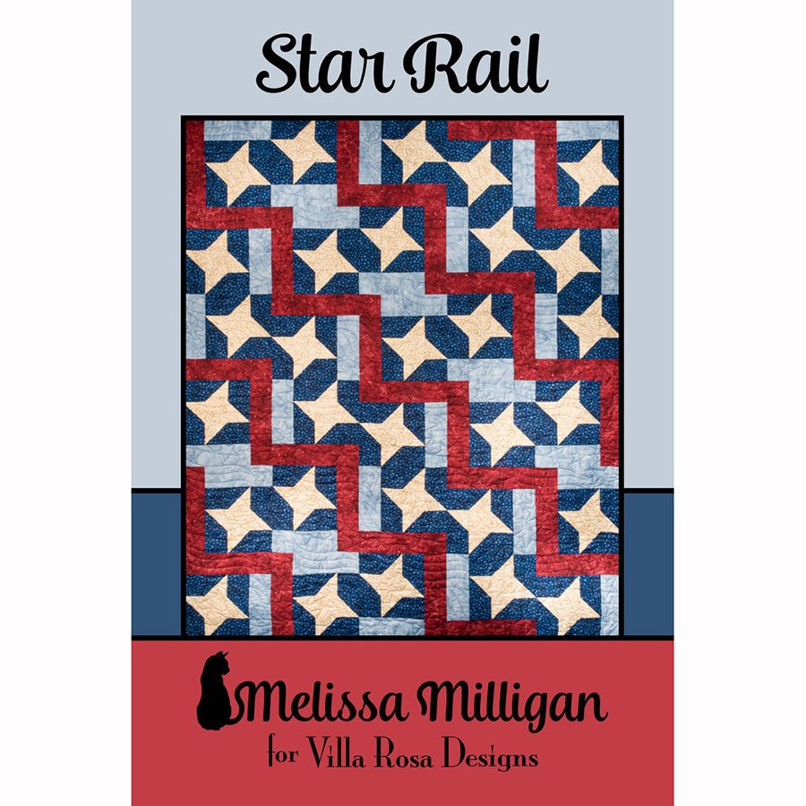 Star Rail Quilt Pattern PDF Download - Villa Rosa Designs from Fort Worth Fabric Studio