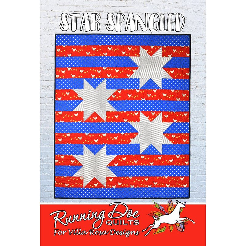 Star Spangled Quilt Pattern PDF Download - Villa Rosa Designs from Fort Worth Fabric Studio