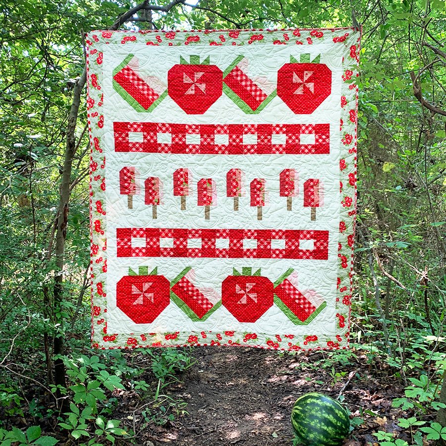 Suddenly Summer Quilt Pattern PDF Download - Fort Worth Fabric Studio from Fort Worth Fabric Studio