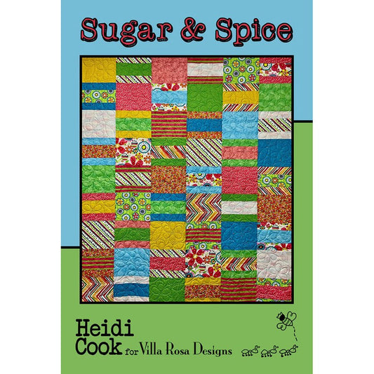 Sugar & Spice Quilt Pattern PDF Download - Villa Rosa Designs from Fort Worth Fabric Studio