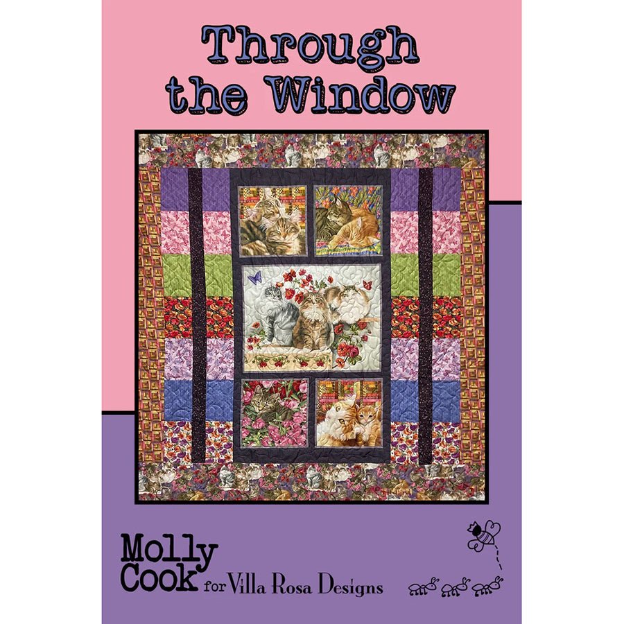 Through the Window Quilt Pattern PDF Download - Villa Rosa Designs from Fort Worth Fabric Studio