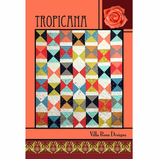Tropicana Quilt Pattern PDF Download - Villa Rosa Designs from Fort Worth Fabric Studio