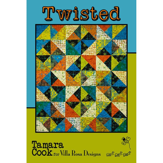 Twisted Quilt Pattern PDF Download - Villa Rosa Designs from Fort Worth Fabric Studio
