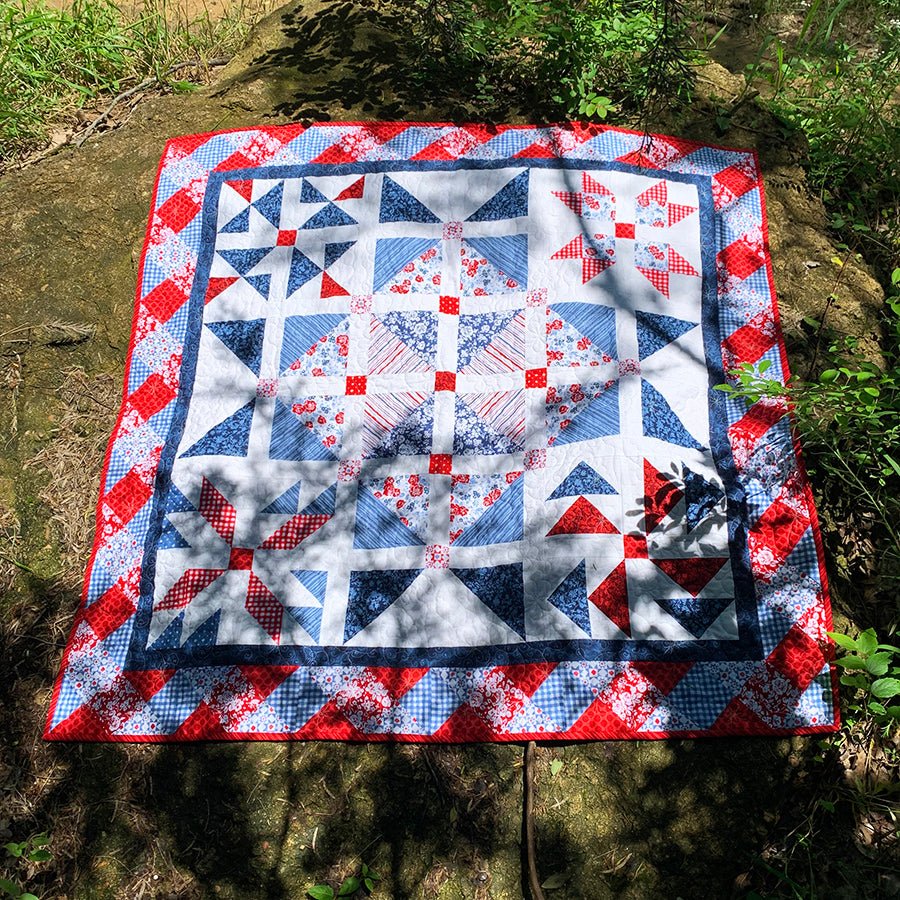 Ultimate Picnic Quilt Pattern PDF Download Pattern PDF by Fort Worth Fabric Studio