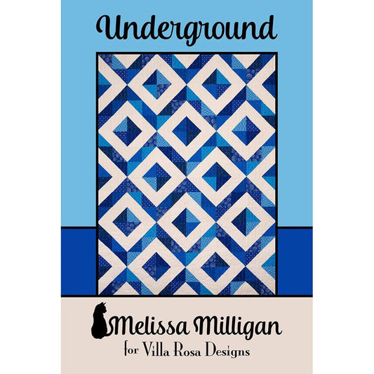 Underground Quilt Pattern PDF Download - Villa Rosa Designs from Fort Worth Fabric Studio