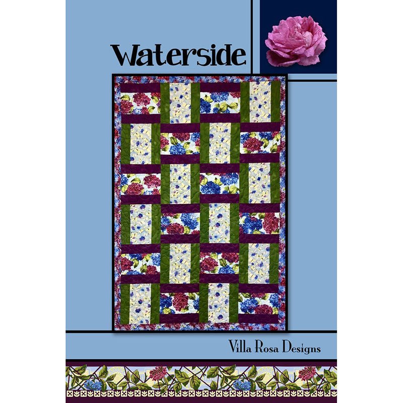 Waterside Quilt Pattern PDF Download - Villa Rosa Designs from Fort Worth Fabric Studio