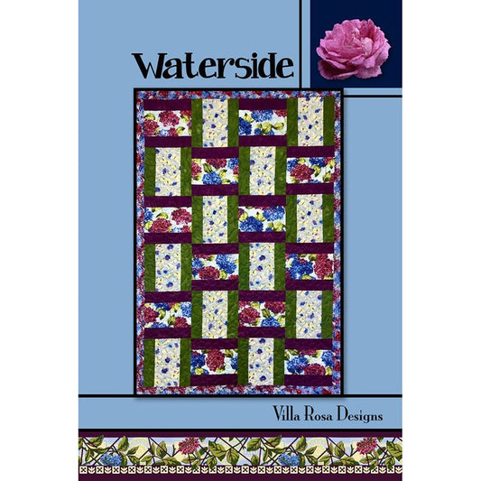 Waterside Quilt Pattern - Villa Rosa Designs from Fort Worth Fabric Studio