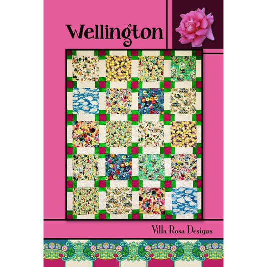 Wellington Quilt Pattern PDF Download - Villa Rosa Designs from Fort Worth Fabric Studio