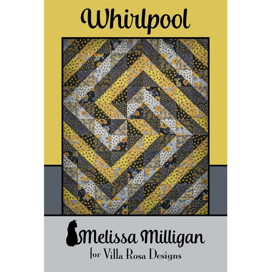 Whirlpool Quilt Pattern PDF Download - Villa Rosa Designs from Fort Worth Fabric Studio