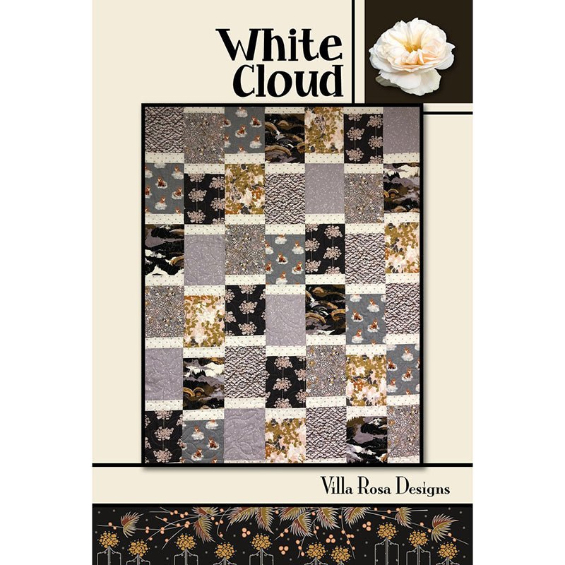 White Cloud Quilt Pattern - Villa Rosa Designs from Fort Worth Fabric Studio