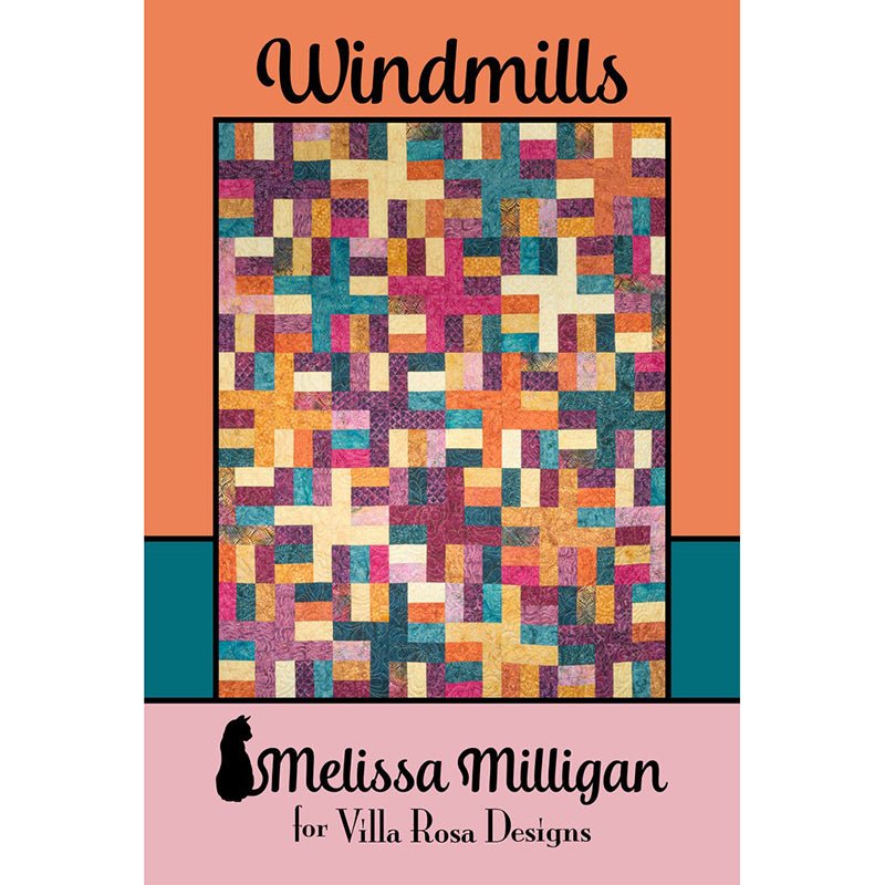 Windmills Quilt Pattern PDF Download - Villa Rosa Designs from Fort Worth Fabric Studio