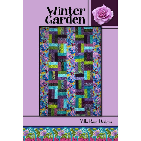 Winter Garden Quilt Pattern PDF Download - Villa Rosa Designs from Fort Worth Fabric Studio