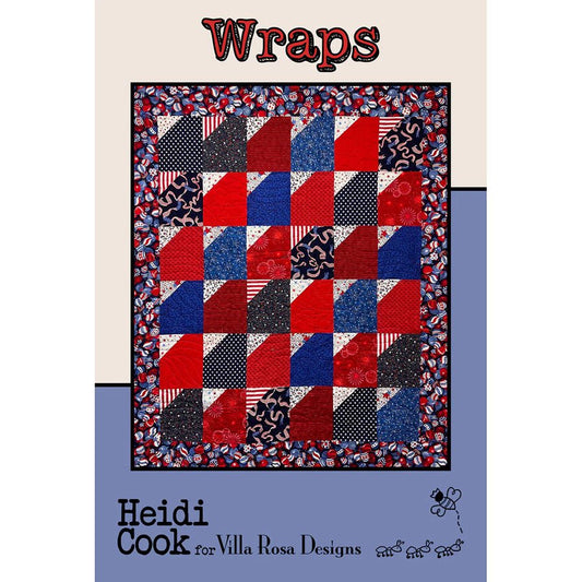 Wraps Quilt Pattern PDF Download - Villa Rosa Designs from Fort Worth Fabric Studio