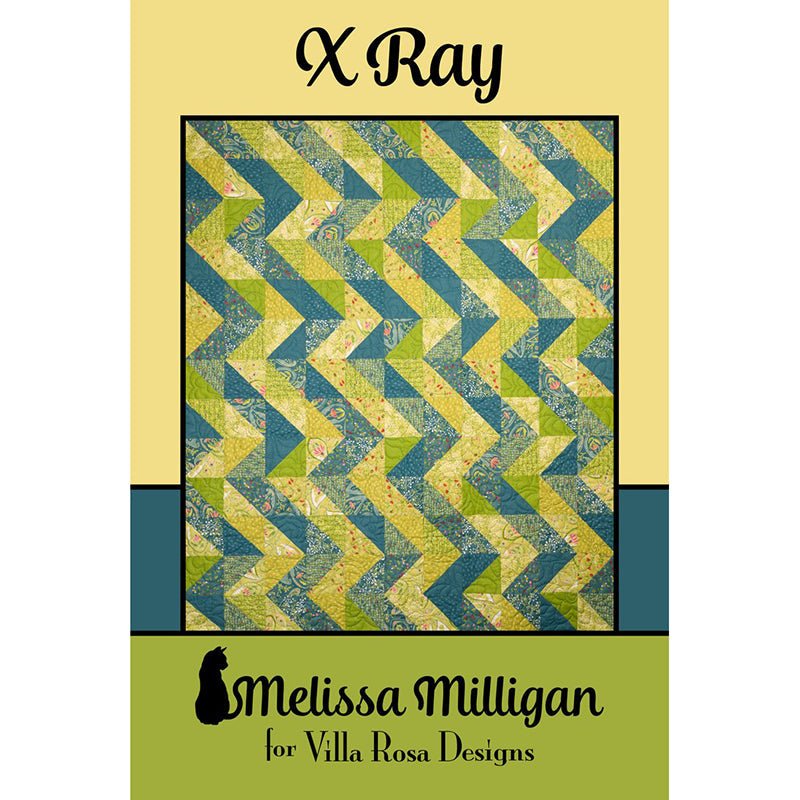 X Ray Quilt Pattern PDF Download - Villa Rosa Designs from Fort Worth Fabric Studio