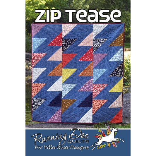 Zip Tease Quilt Pattern Pattern by Villa Rosa Designs