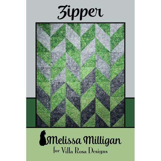 Zipper Quilt Pattern PDF Download - Villa Rosa Designs from Fort Worth Fabric Studio